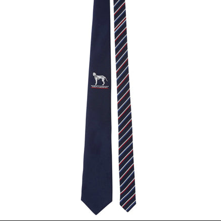 紳士の傍らにいる友人｜ジェントルマンタイ NAVY×DOG – giraffe ONLINE