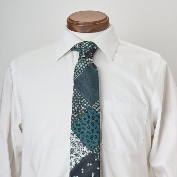 一生ものの一本として｜フラワーパッチワークタイGREEN – giraffe