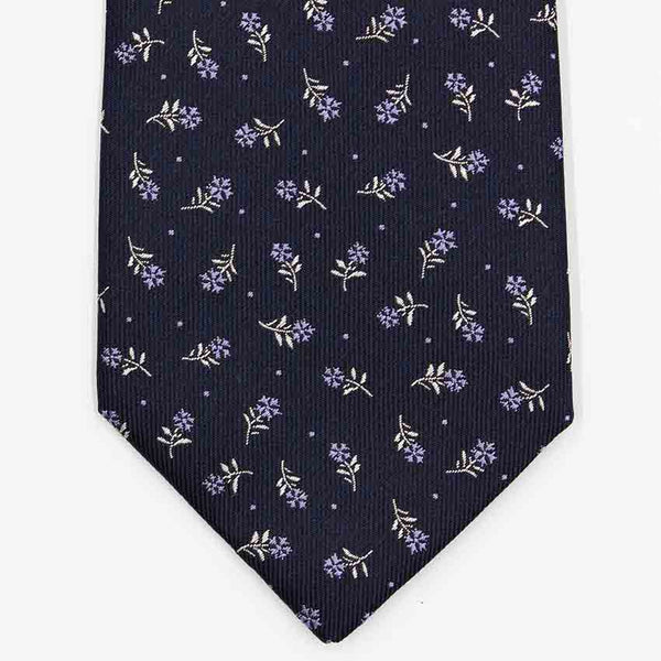 自分自身に花束を。｜フラワーチップレジメンタルタイ NAVY – giraffe