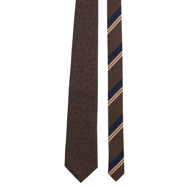 未使用 BRUNELLO CUCINELLI シルククラブタイ ブラウンネイビー 楽天市場】ブルネロクチネリ アウトレットの通販