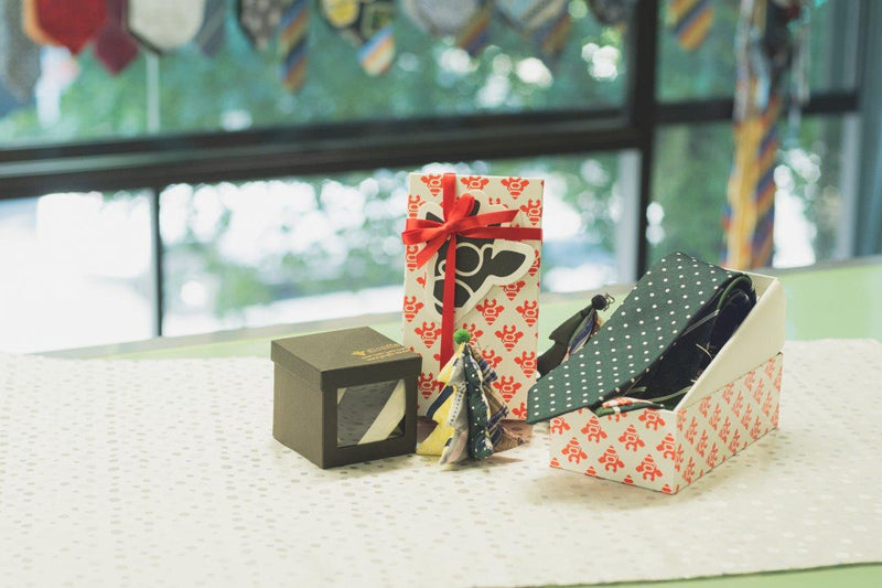 【クリスマスギフトに】ハンドメイドネクタイワークショップ