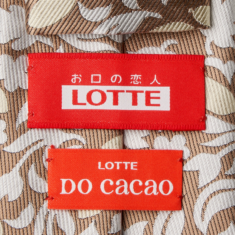 CACAO TIE リーフ BEIGE
