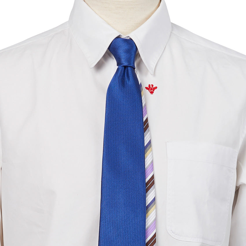 論理的に、いきたい時は。｜ワントーンチップカラフルレジメンタルタイ