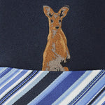何を言っているのかわかりません｜カンガルーポケットタイ NAVY