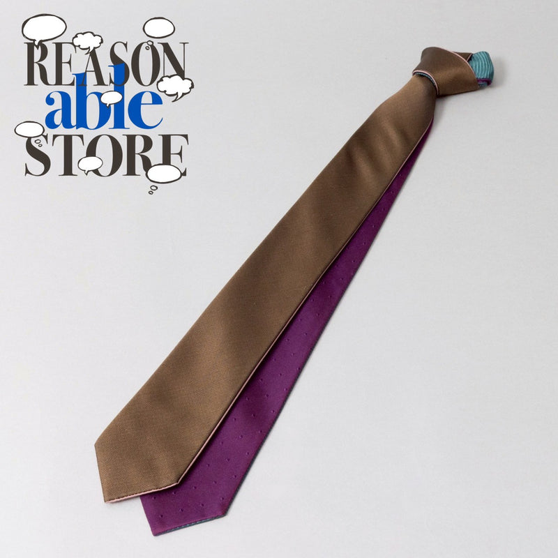 【ワケアリ】ワントーン4WAYタイ03BROWN