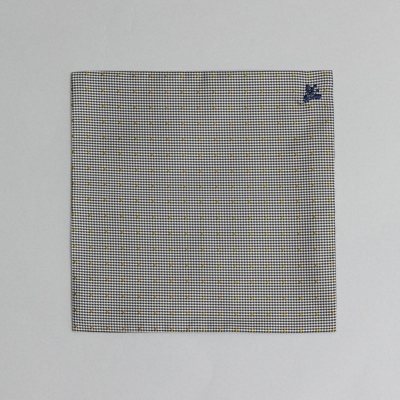 チーフ アソートドット千鳥チェック YELLOW