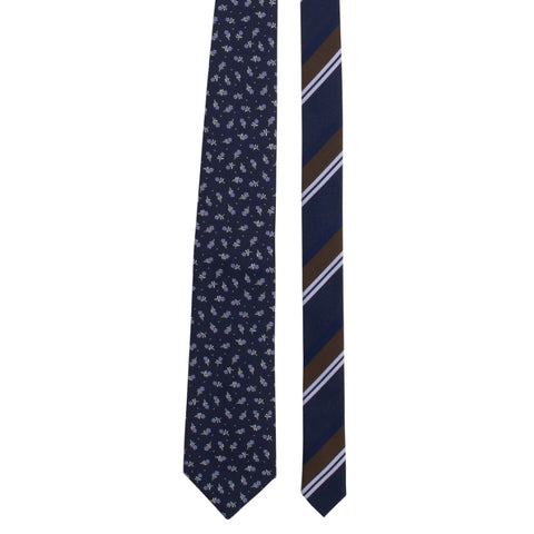 自分自身に花束を。｜フラワーチップレジメンタルタイ NAVY – giraffe