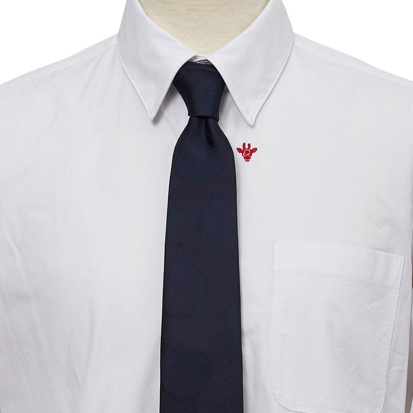 ネイビースタンダードビックドットタイ NAVY – giraffe ONLINE SHOP