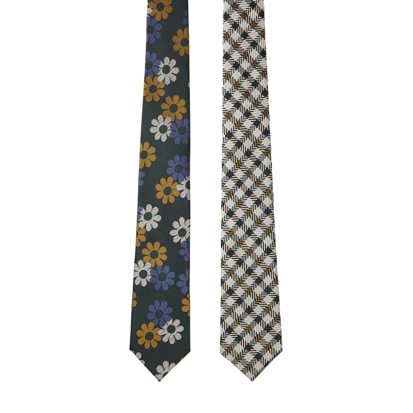 今日はいいことがありそうです。｜リバーシブルビックフラワーチェック