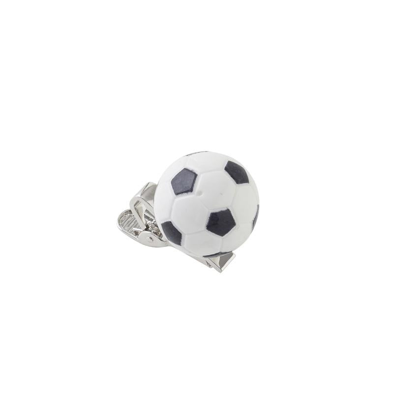 サッカーボールタイピン WHITE×BLACK – giraffe ONLINE SHOP
