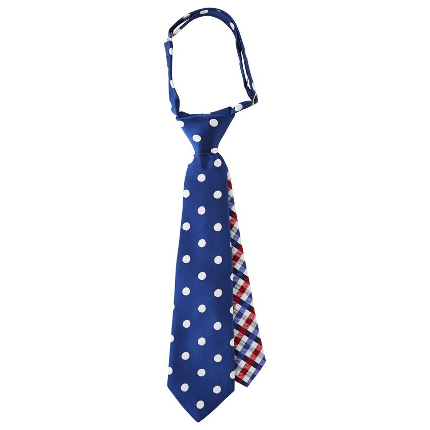 ジラフ giraffe ネクタイ蝶ネクタイ　ドット チェック ドットチェックキッズタイ NAVY – giraffe ONLINE SHOP